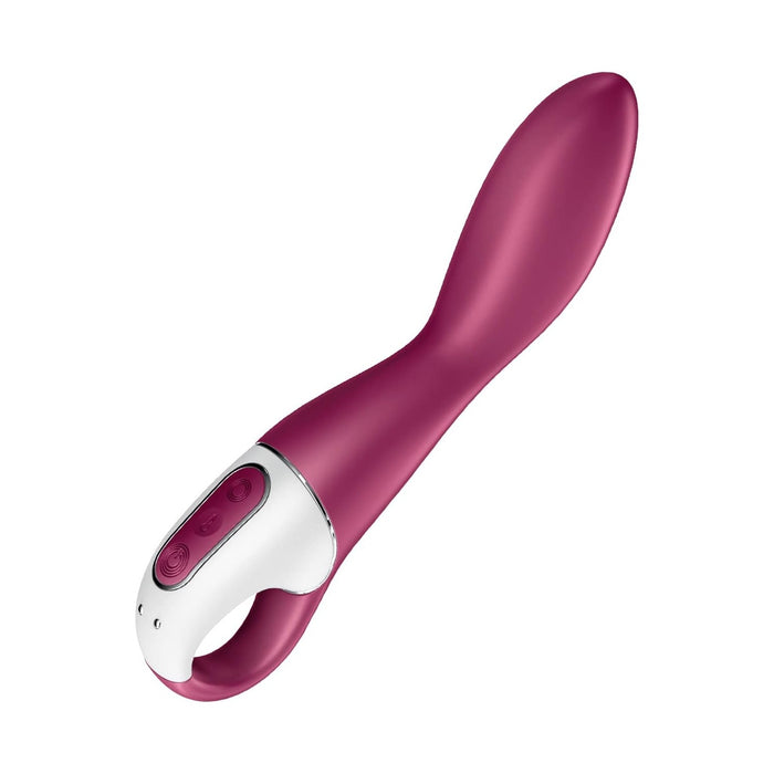 Bluetooth G-spot vibrator with heating function and app control