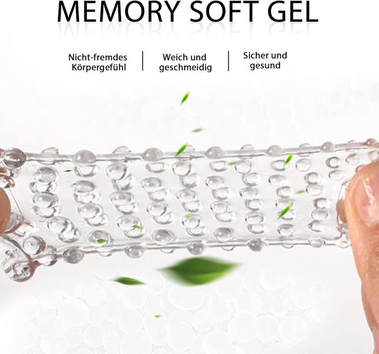 Silicone Finger Sleeves Set – Sensitive for Clitoral and G-Spot Stimulation