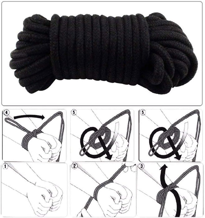 16-piece BDSM set with feather whip and eye mask for relaxation
