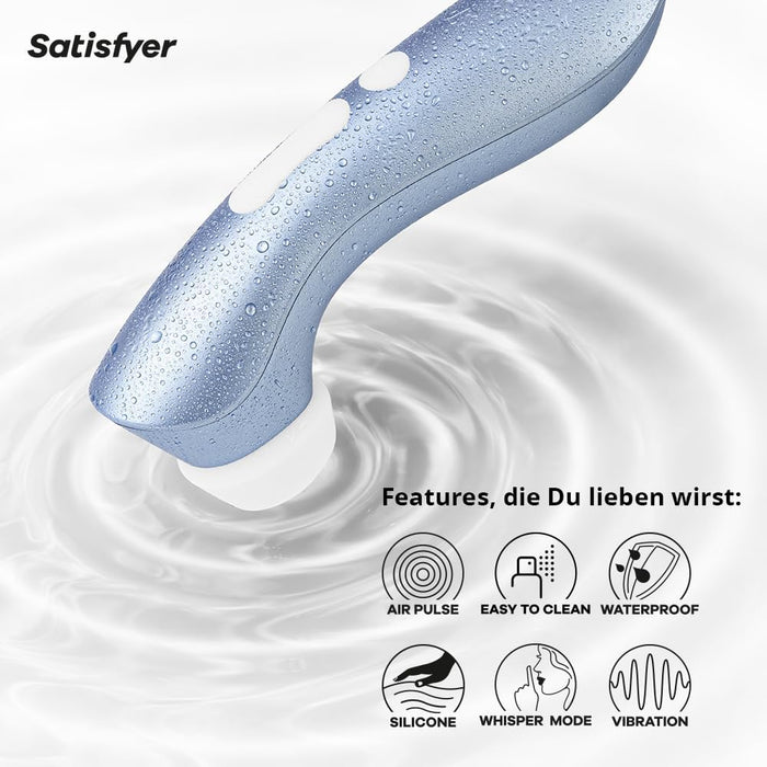Pro 2 Plus - Vibratorius su Klitorio Stimuliacija ir 11 Saugos Intensyvumų