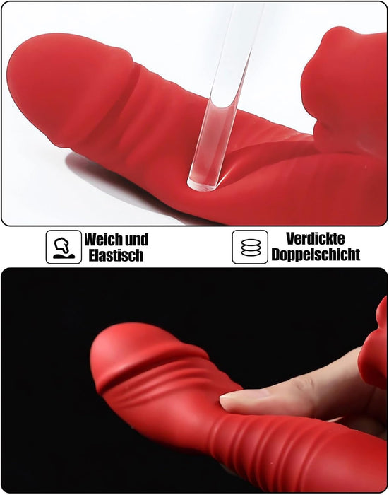 5IN1 Vibrator for women with 10 vibration modes and G-spot stimulation