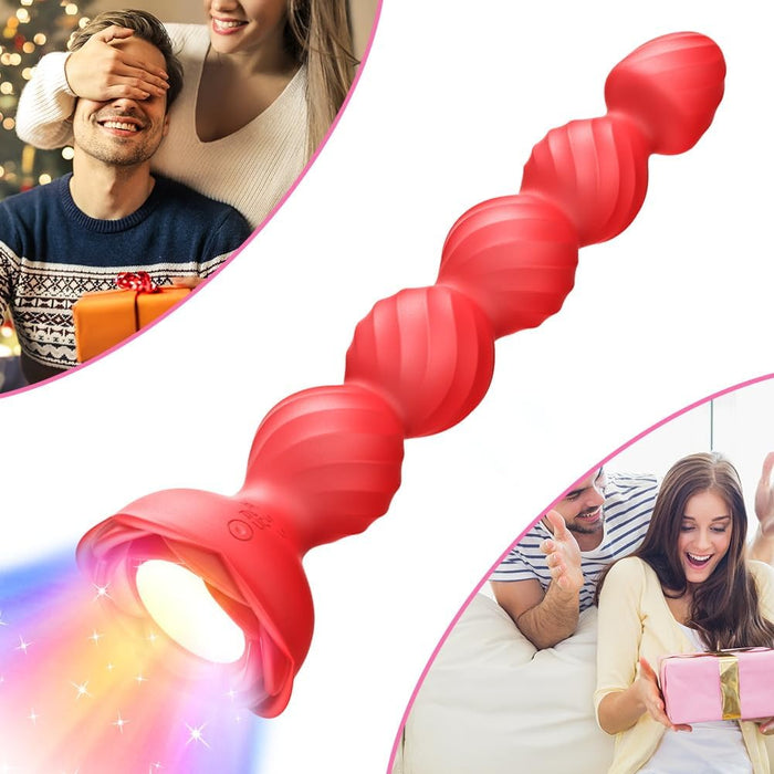 Analinis vibratorius su 10 vibracijos režimų ir nuotolinio valdymo pultu