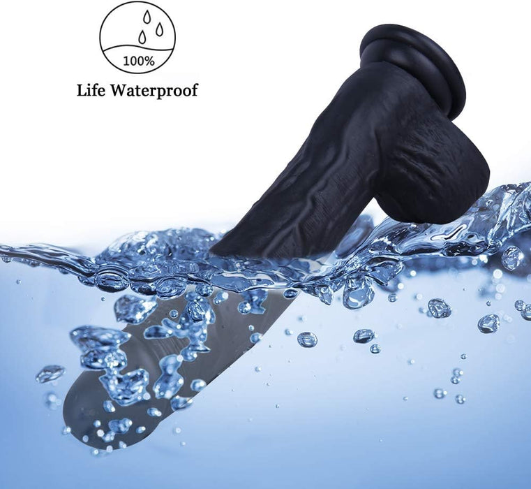 Realistiškas XXL dildo su stipria prisitvirtinimo siurbtuku ir tikroviškomis detalėmis