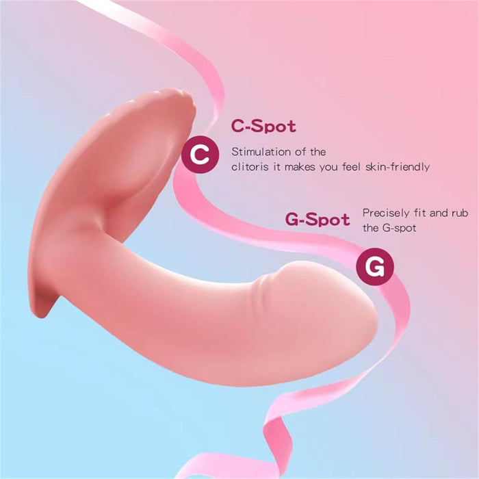 Vibrating butterfly vibrator for women with 10 modes and waterproof