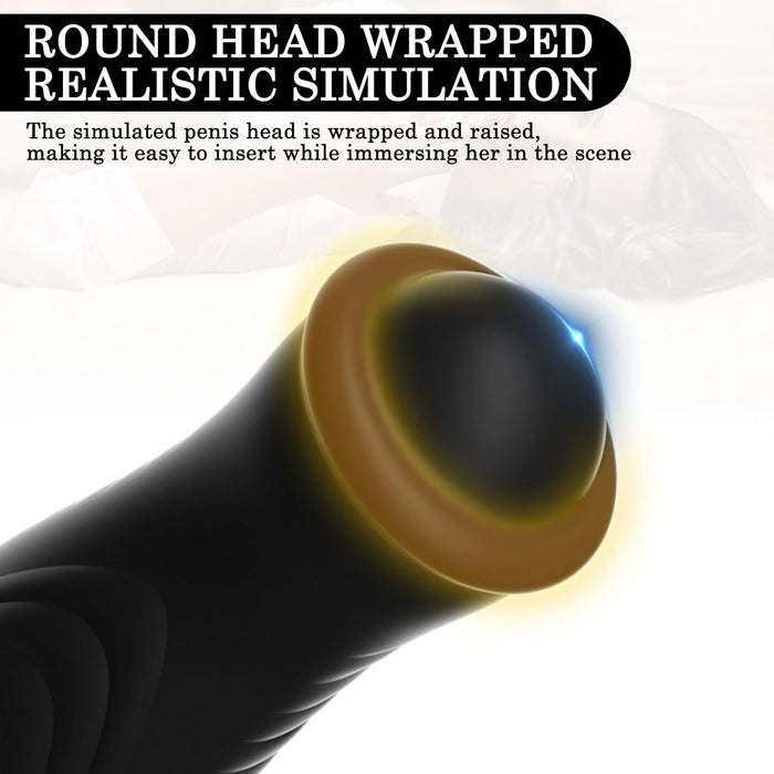 Dildo su stipria prisisiurbimo baze ir unikaliu reljefu malonumui