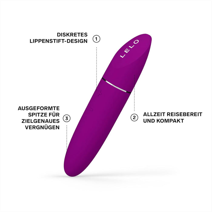 MIA 3 Mini Vibrator for Women with 8 Vibration Modes and Compact Design