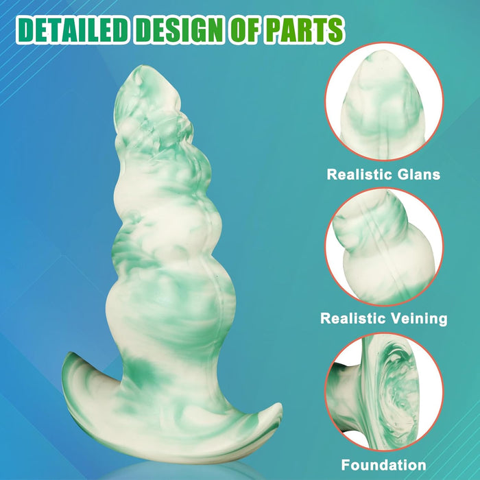 14 cm small anal plug with strong attachment base - for beginners and advanced users