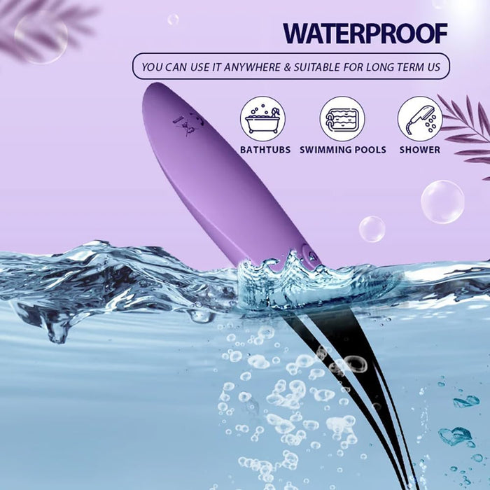 Compact and quiet vibrator set with 12 vibration modes