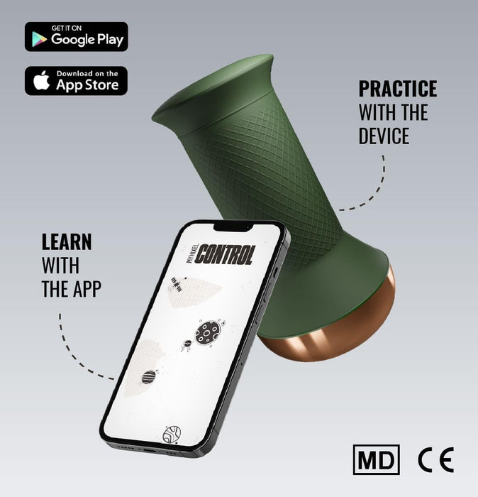 Natūrali technologinė ejakuliacijos kontrolės priemonė su vibracija ir temperatūra