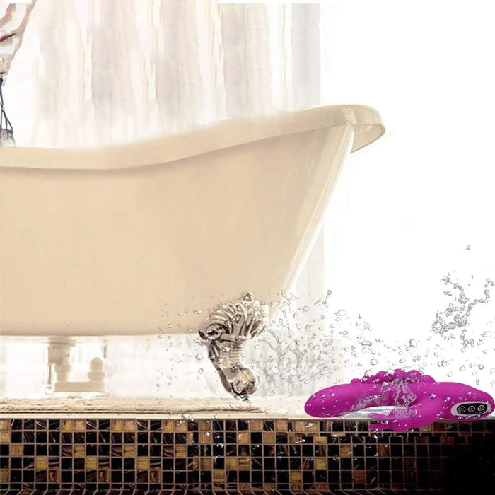 3 Viename Rabbit Vibratorius su 7 Vibracijos Režimais ir Įkrovimu