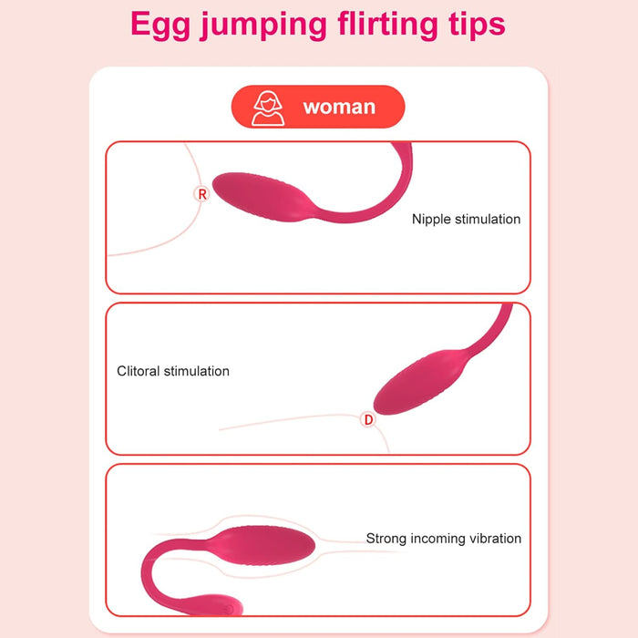 Discreet Dual Vibrator with Strong Thrusting and Remote Control