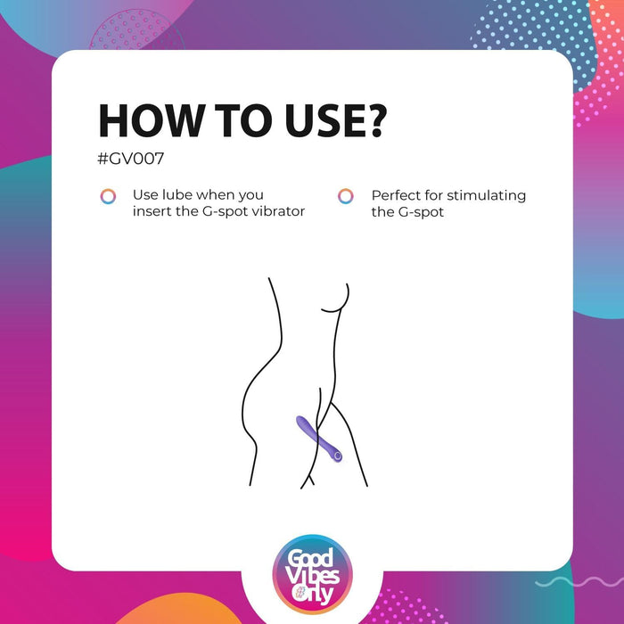 Lici – waterproof, rechargeable massager with 10 vibration modes