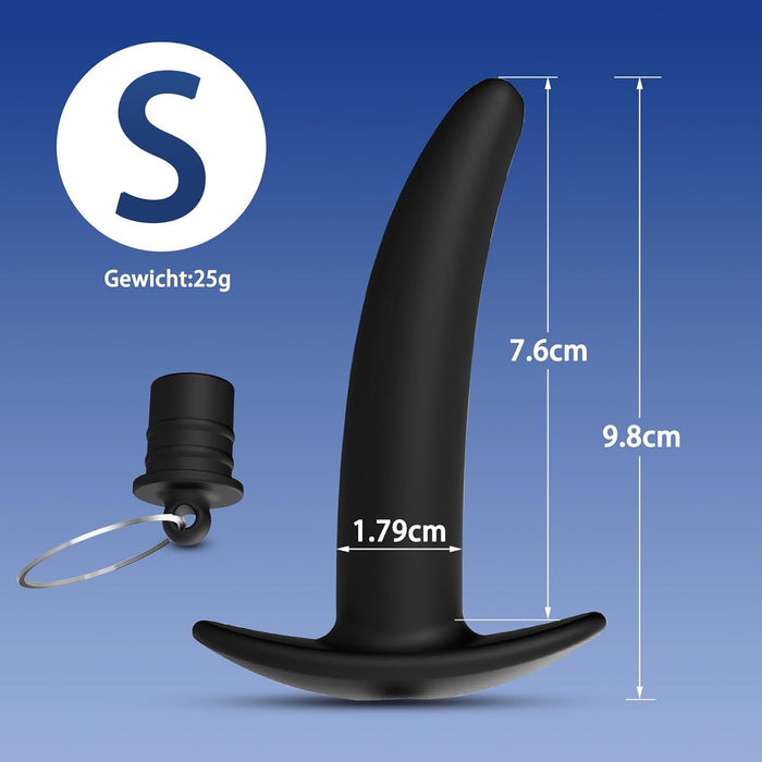 Silicone Anal Plug with Stopper – Sensual Pleasure for Couples