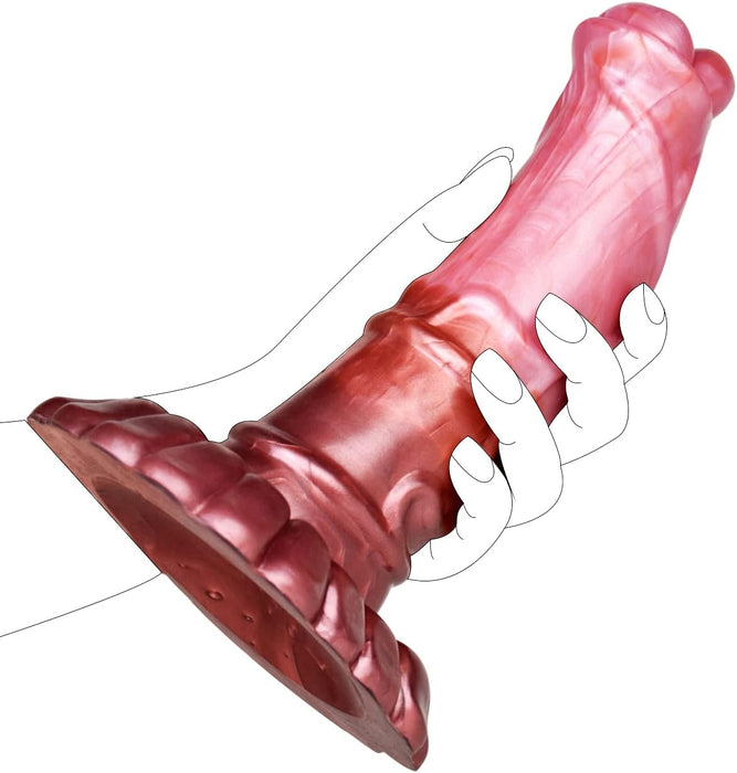 Beauty Paso Fantasy Dildo – 8 inch firm and exciting with a strong grip base