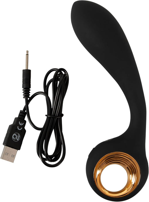 Flexible 13.5 cm G-spot vibrator with 10 vibration modes