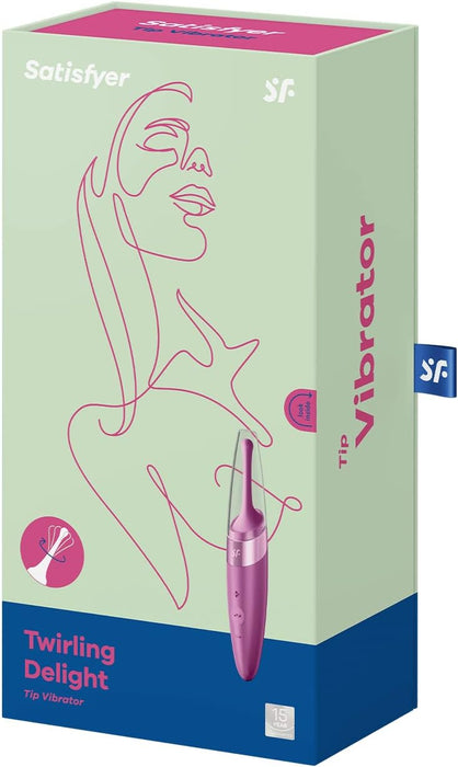 Twirling Delight Vibrator – 40 Programų Vibracijų, Vandeniui Atsparus