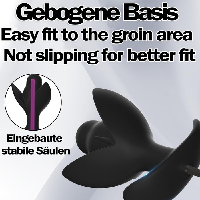 Amazing silicone inflatable anal plug for pleasure