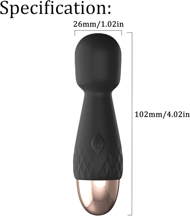 Mini G-spot vibrator with 10 vibration modes - for intimate pleasure