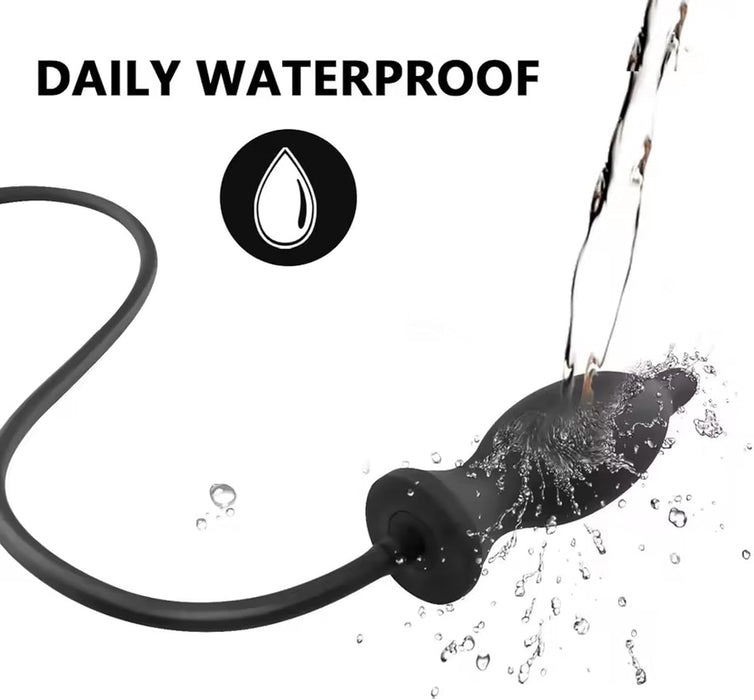 Adjustable inflatable silicone anal plug - a comfortable and safe choice