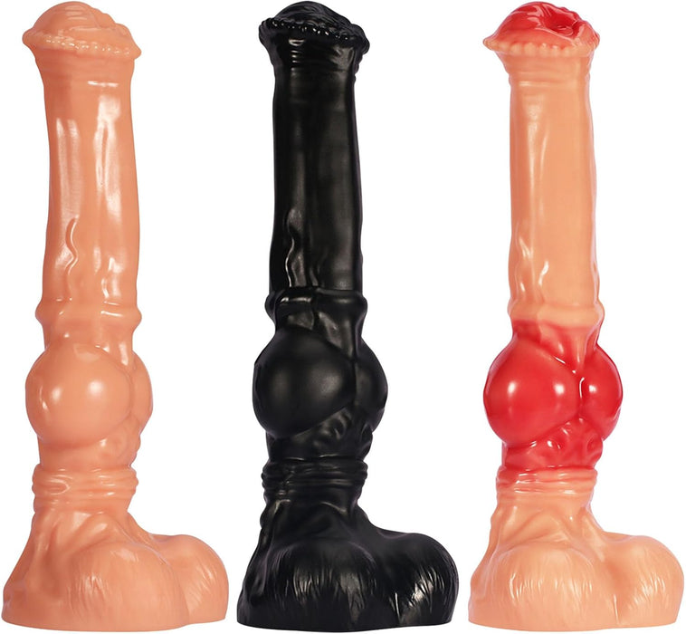 Realistic 38 cm Large Anal Dildo with Strong Suction Cup