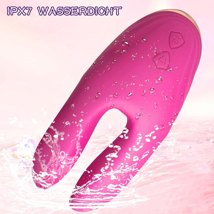 Vibrating breast pump with 10 modes and silicone design