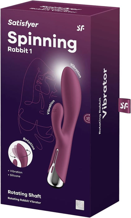 Spinning Rabbit 1 vibratorius – sinchroninė G taško ir klitorio stimuliacija