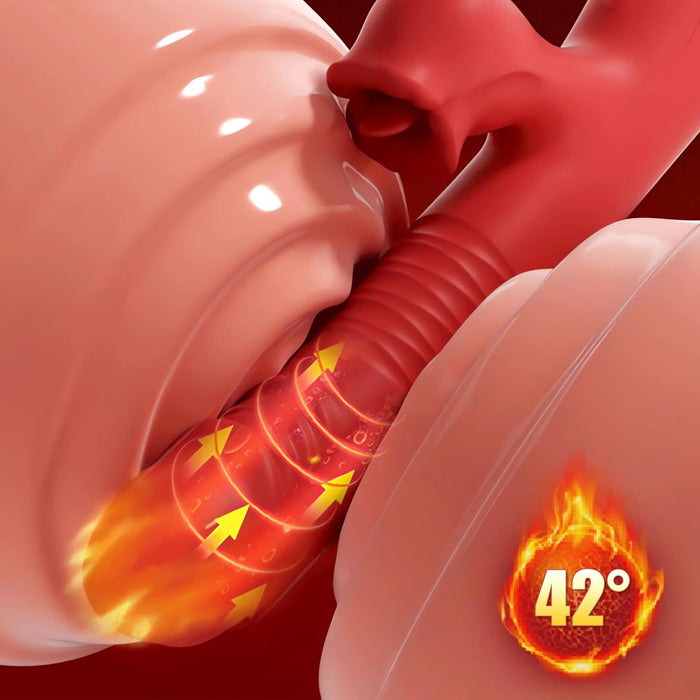 5IN1 Vibrator for women with 10 vibration modes and G-spot stimulation