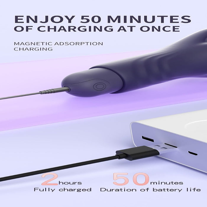 Automatinis 6-tinčių masturbatorius su 10 vibracijos režimų malonumui