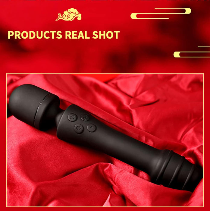 Dvivietis vibratorių masažuoklis su 10 vibracijos režimų ir šildymo funkcija moterims