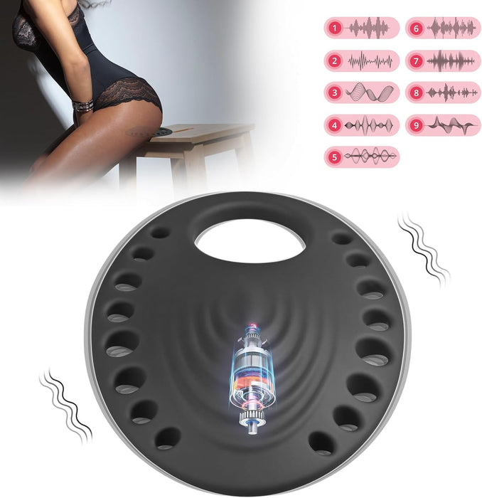 Universal couples vibrator chip with 9 motor modes and integrated opening