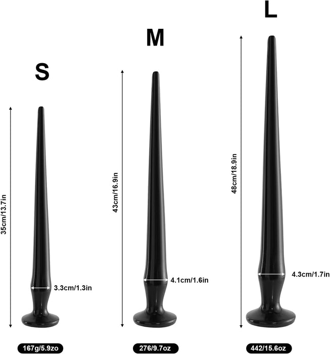 43cm long flexible anal plug – top quality pleasure