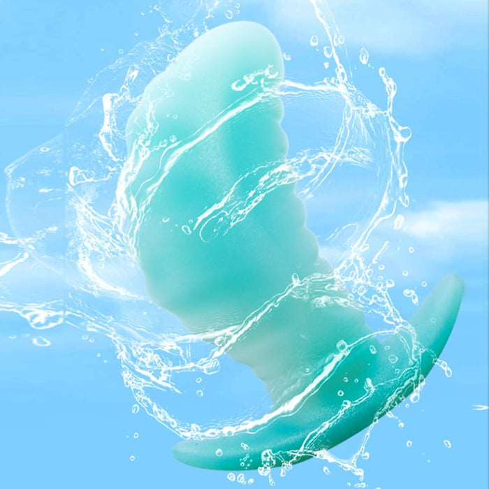 Analinis plugas su saugos T formos pagrindu – minkštas ir lankstus silikonas