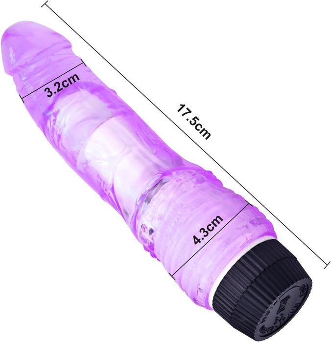 Realistic voxel vibrator with powerful G-spot stimulation and waterproof