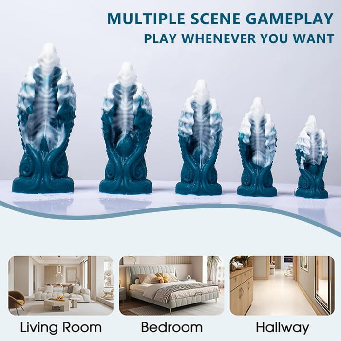 Hippogreif – Silikoninis penio antgalis su stipria prisitvirtinimo sistema ir penkiais dydžiais