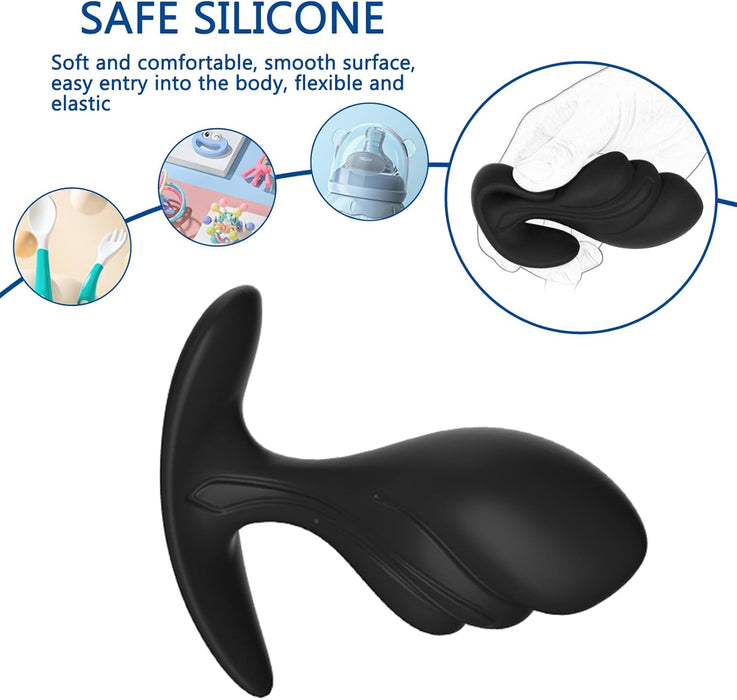 3 dalių analinių kaiščių rinkinys su spiralės forma ir dideliu ankeriu