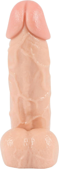 Rebel Big Dong Flexible Dildo with Bright Head and Natural Texture