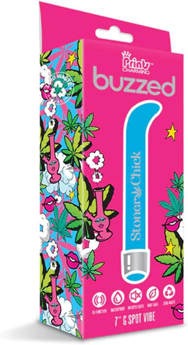Blazing Beauty G-spot vibrator – thin, quiet and with a curved tip