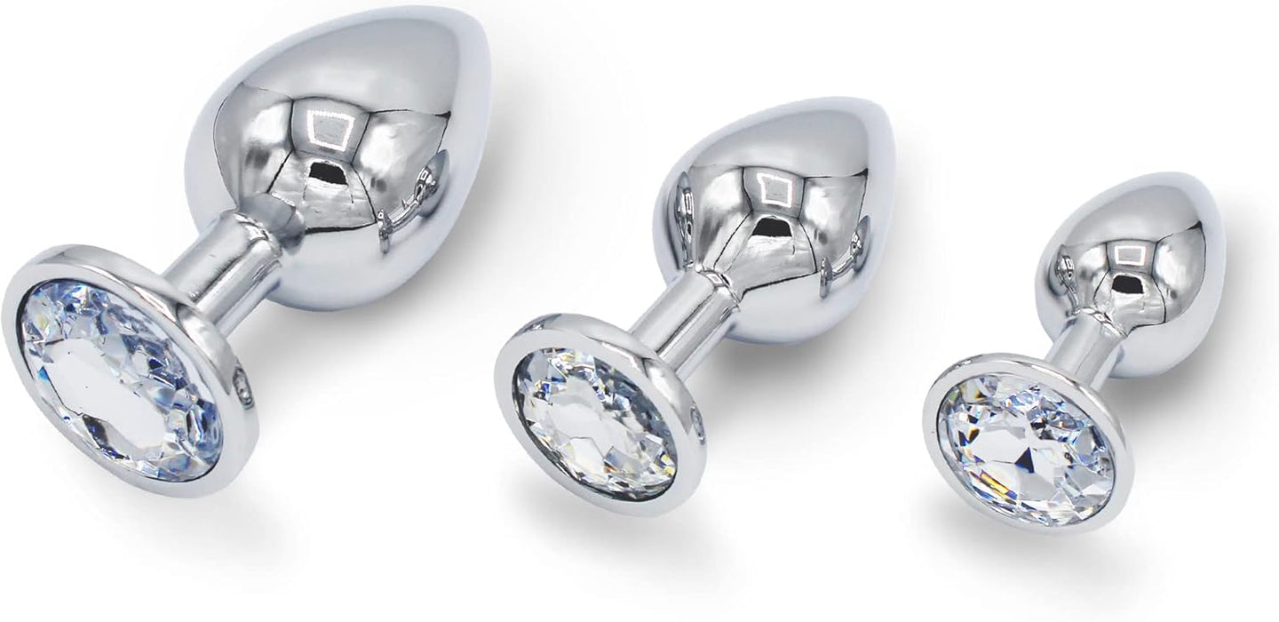 Analinis plėstuvas 3 dydžių komplektas iš metalo – komfortas ir saugumas