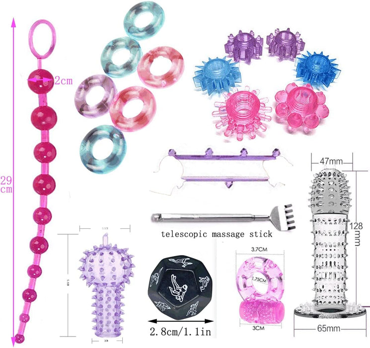 SM Bondage Rinkinys su Silikoniniu Analiniu Kaiščiu – 41 Detalė Jūsų Malonumui