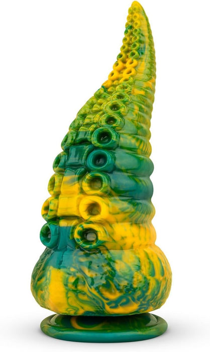 Mythical Mates Tentacle Delight green and yellow - unique and colorful design
