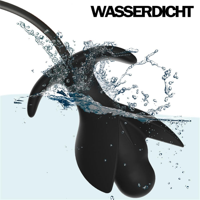 Amazing silicone inflatable anal plug for pleasure