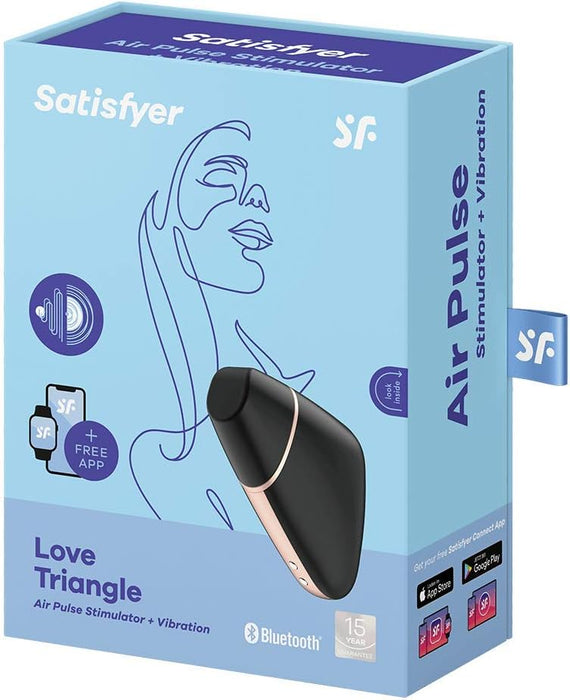 Love Triangle Connect – Clitoral stimulator with app control and intense vibrations
