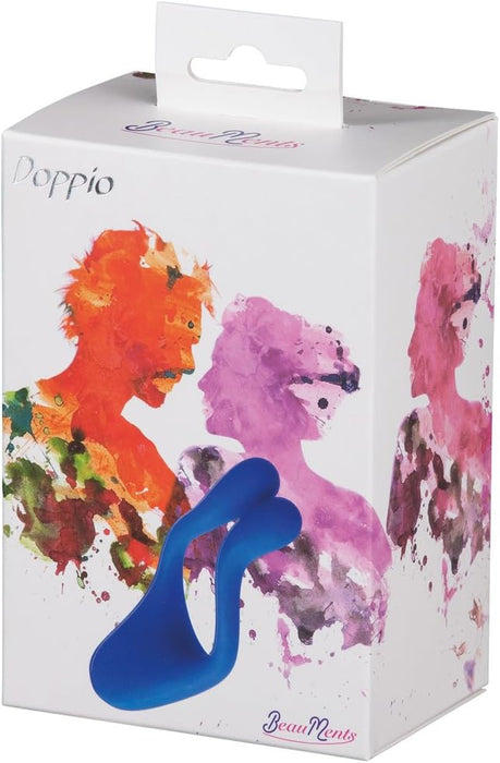 Dvivietis mėlynas porų vibratorius su 7 programomis ir tylia veikla