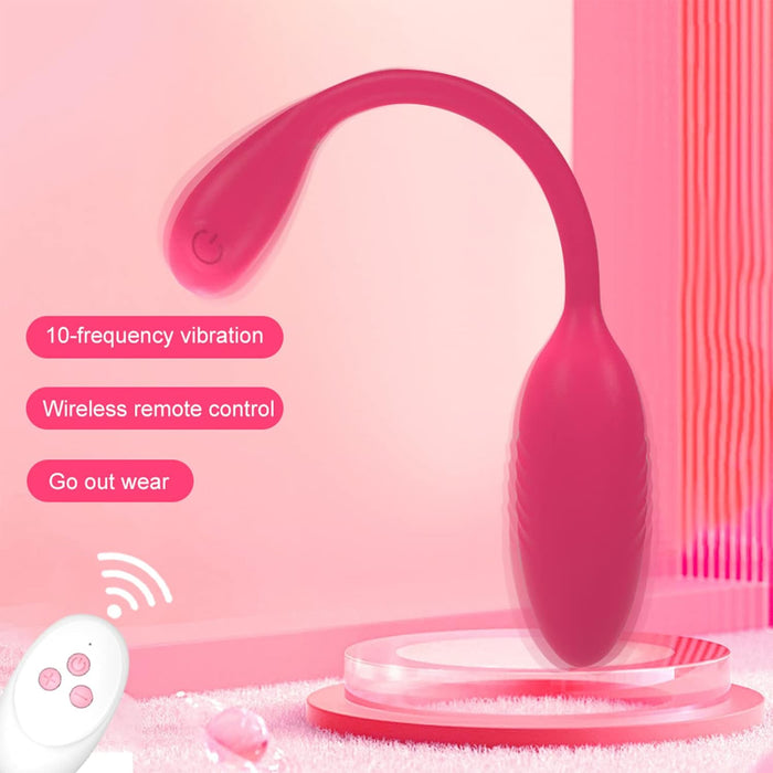 Discreet Dual Vibrator with Strong Thrusting and Remote Control