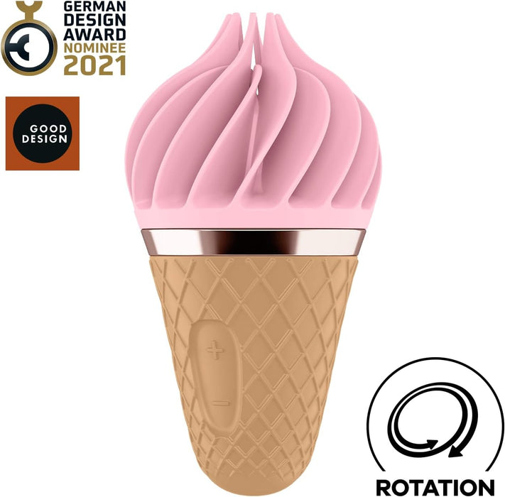 Sweet Treat – stimulating clitoral vibrator with 11 programs, USB charging