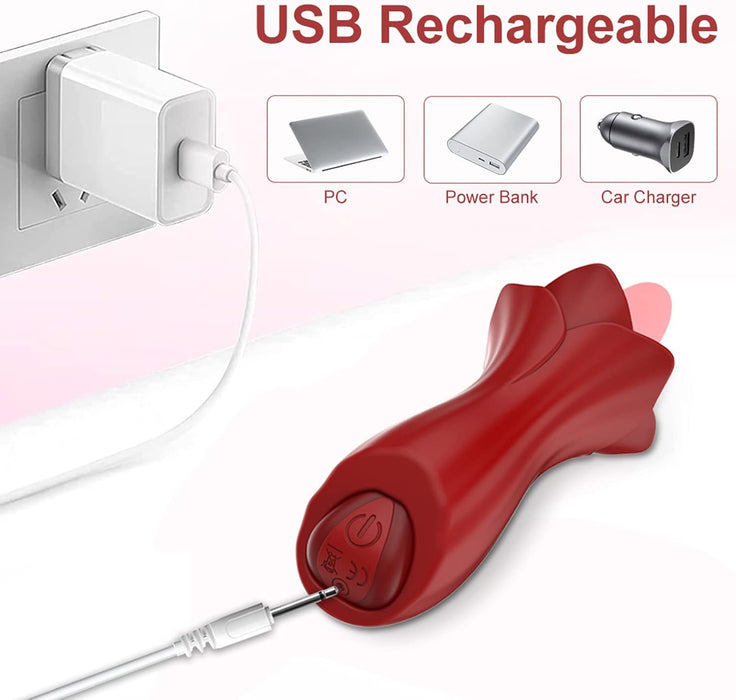 Vibrator for women with tongue sucking and 10 vibration modes