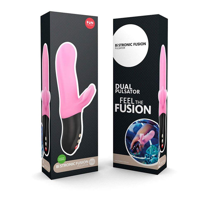 Fun Factory BI Stronic Fusion rožinis pulsatorius - zuikutis