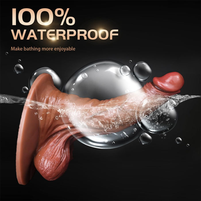 Realistic dildo with strong giant suction cup, realistic design