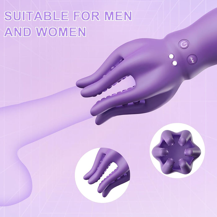Vibrating 2-in-1 G-spot and anal stimulator with vibration function