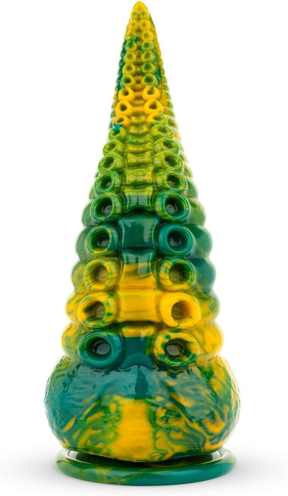 Mythical Mates Tentacle Delight green and yellow - unique and colorful design